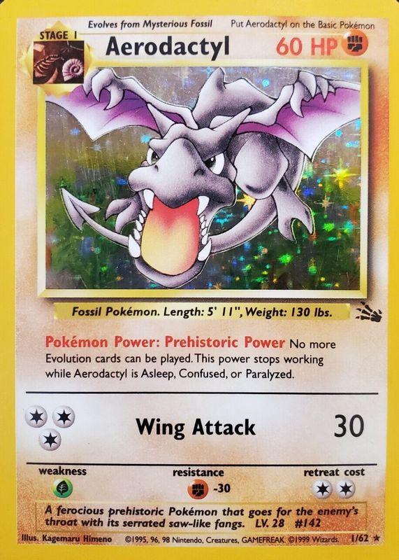 Aerodactyl - Fossil - 1/62