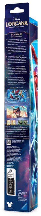 Lorcana Breng je Disney Lorcana-ervaring naar een hoger niveau met de Big Hero 6 Playmat! Deze speelmat, met een prachtig ontwerp van de geliefde personages uit Big Hero 6, biedt een comfortabele en stijlvolle ondergrond voor je kaarten. Het speelt niet a