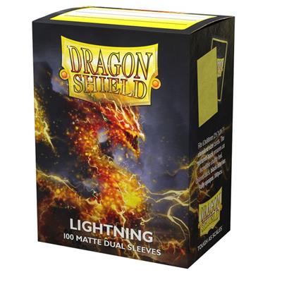 Dragon Shield - SLEEVES Dual Matte Lightning (100 stuks)
