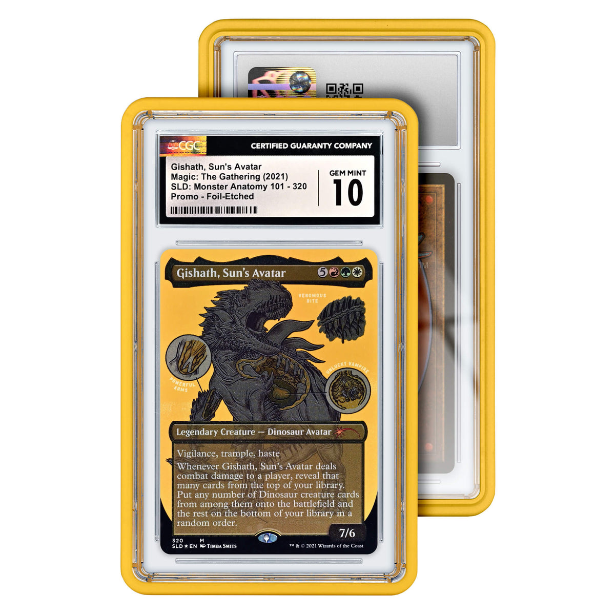 Accessoires GradedGuard Slab Protector - CGC/CSG:De GradedGuard cases bieden uw slabs valbescherming en hebben impactbestendige hoeken. De hoogwaardige TPU & PC TPU materialen en de opgeheven randen beschermen jouw geliefde slabs in de meest lastige situa