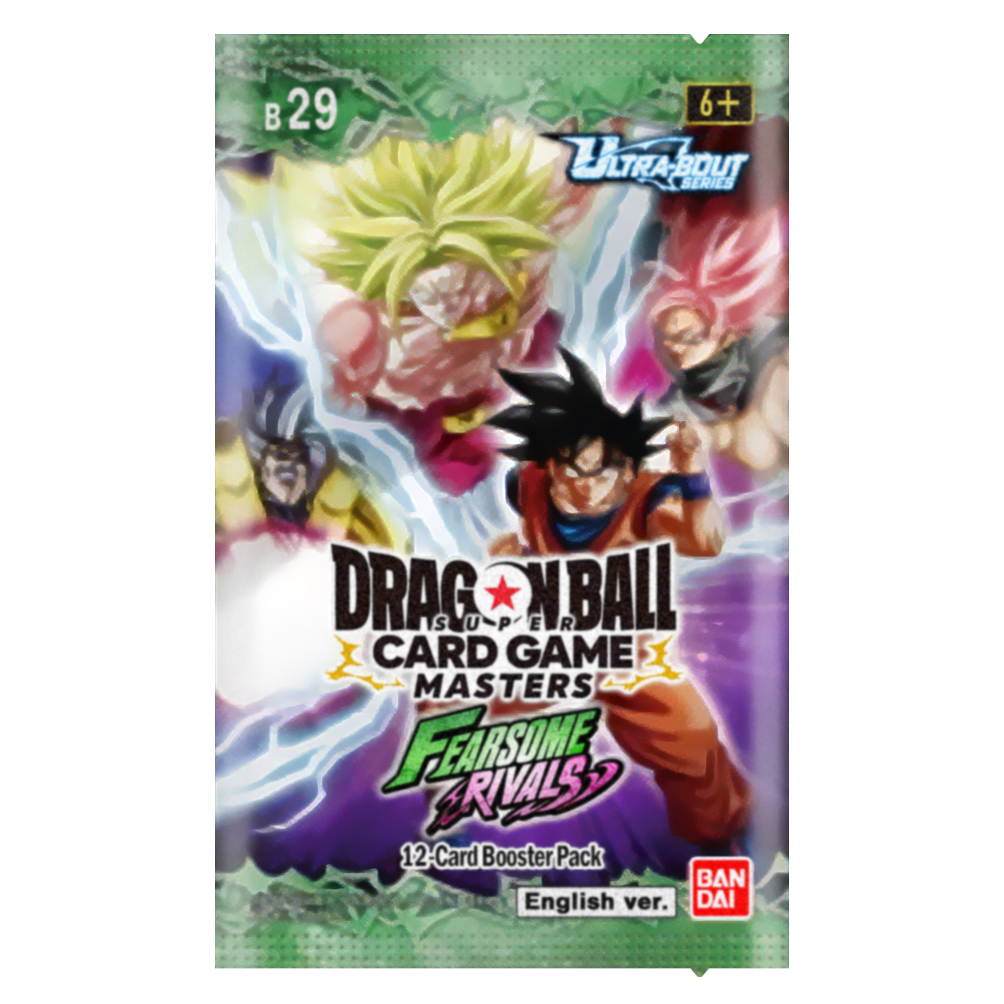 Dragon Ball SCG Fearsome Rivals B29 Booster Pack