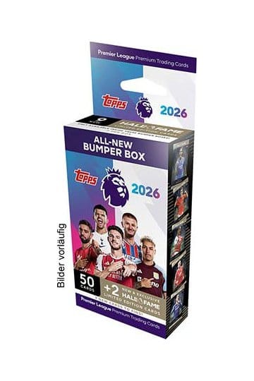 Premier League 2025/26 Trading Cards Bumber Box