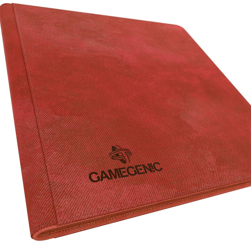 Accessoires Dit rode Zip-Up album is met een rits te openen en sluiten en is voorzien van 20 sideloading 24-Pocket pagina's voor een totale capaciteit van 480 kaarten (zelfs met dubbele sleeves).