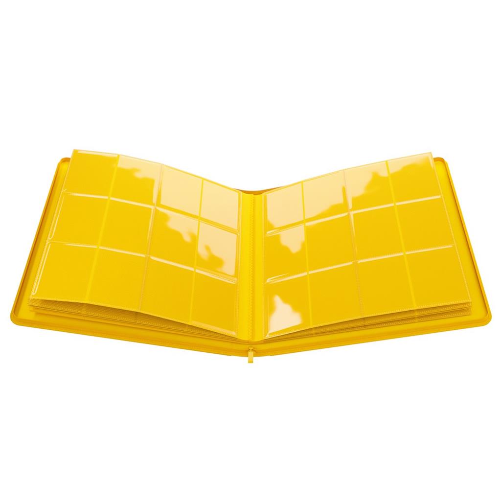 GameGenic PORTFOLIO Zip-Up Album 24-Pocket Yellow