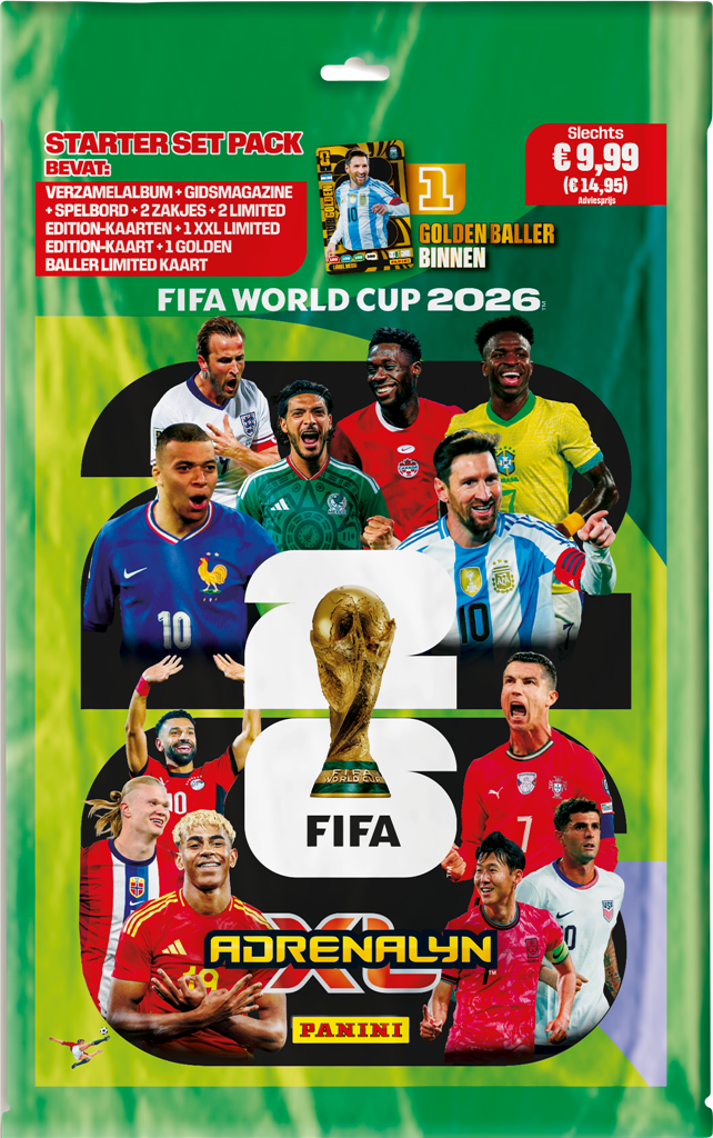 Adrenalyn XL FIFA World Cup 2026 Starter Pack