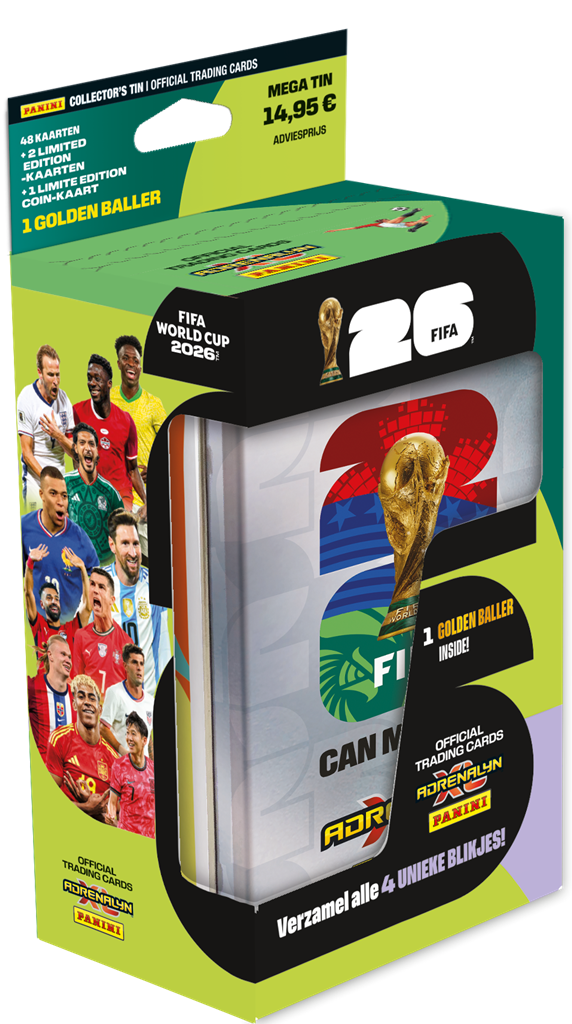 Adrenalyn XL FIFA World Cup 2026 Mega Tin