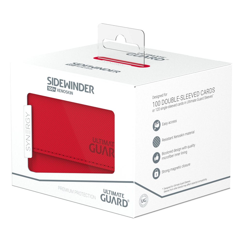 Ultimate Guard Sidewinder 100+ Xenoskin Synergy - Rouge/Blanc