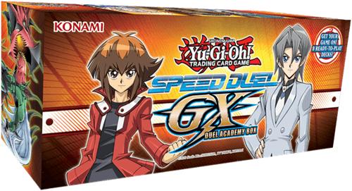 Yu-Gi-Oh As a direct sequel to the 2020 Speed Duel: Battle City Box, a second Speed Duel Box will be released in February 2022 themed around Yu-Gi-Oh! GX.The point of a Speed Duel Box is to provide an easy way for up to eight players to instantly jump int