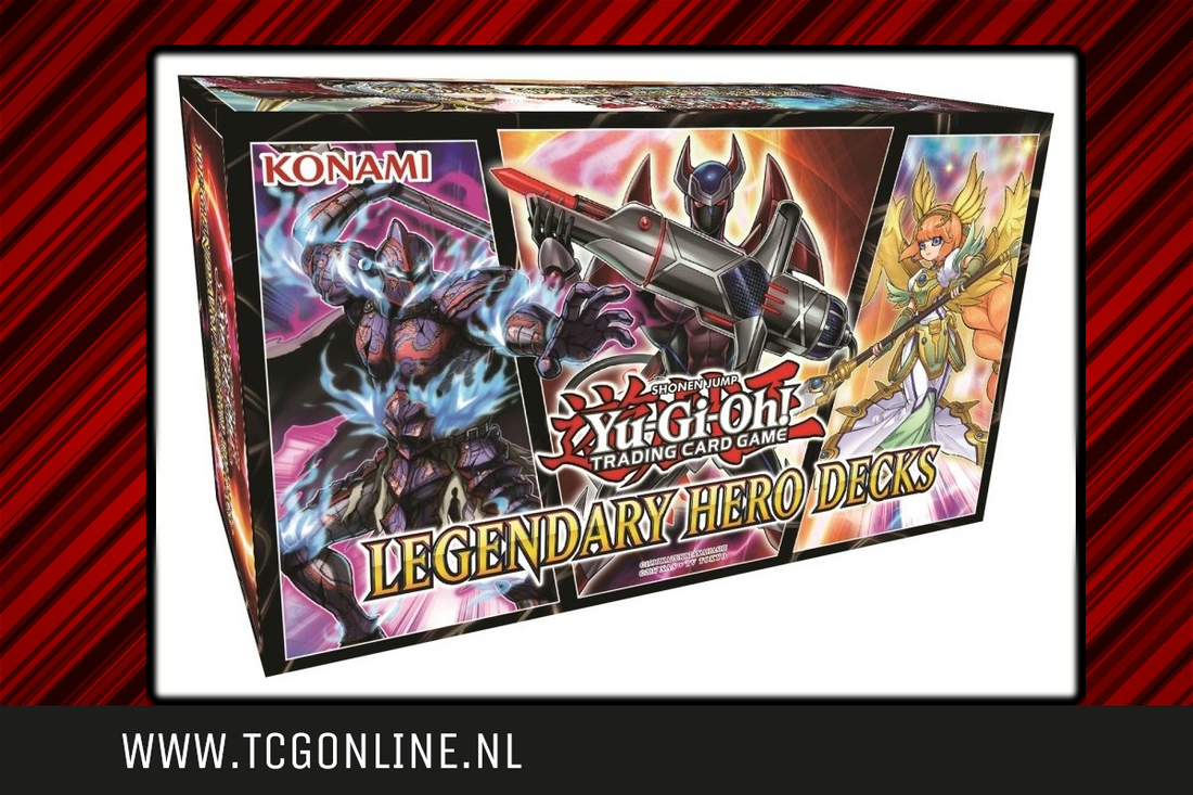 Tot en met zondag 24 maart €5,00 korting op elke Legendary Hero Deck!