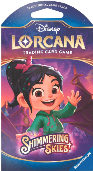 Lorcana Het feest is net begonnen en jij bent uitgenodigd! Je komt samen met Illumineers en glimmers bij de Great Illuminary voor spelletjes, eten, muziek, dansen en meer. Op de gastenlijst staan nieuwe gezichten zoals Wreck-It Ralph en zijn pixelachtige