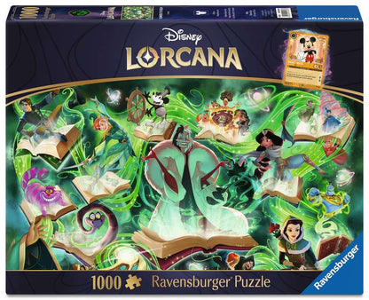 Disney Lorcana - Glimmers of the Realm Puzzle - Emerald (1000 pieces)