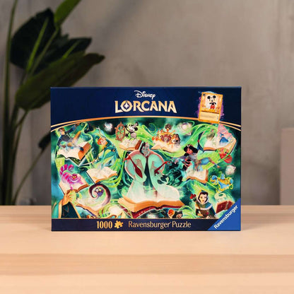 Disney Lorcana - Glimmers of the Realm Puzzle - Emerald (1000 pieces)