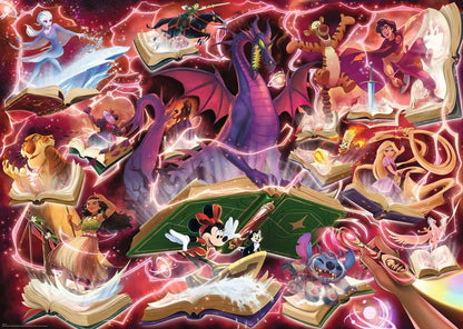 Disney Lorcana - Glimmers of the Realm Puzzle - Ruby (1000 Pieces)
