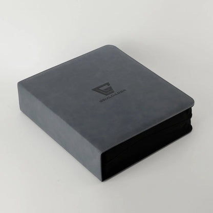 Gemloader Premium Graded Card Binder voor Slabs [28 slots – 2x2 indeling] Grijs