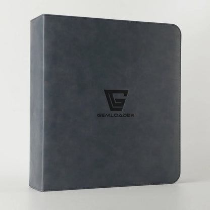 Gemloader Premium Graded Card Binder voor Slabs [28 slots – 2x2 indeling] Grijs