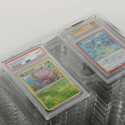 Gemloader Premium Graded Card Binder voor Slabs [28 slots – 2x2 indeling] Turquoise