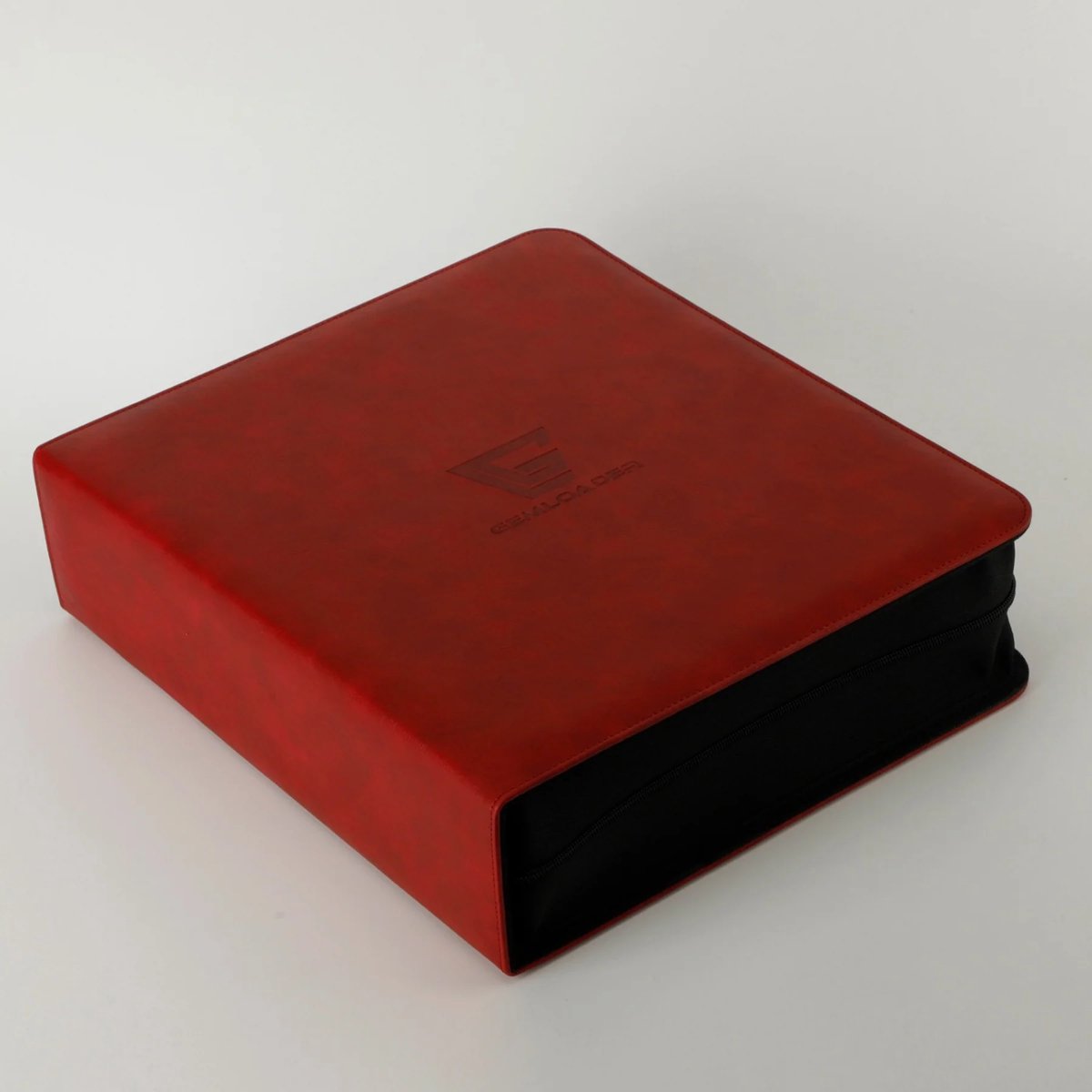 Gemloader Premium Graded Card Binder voor Slabs [28 slots – 2x2 indeling] Rood