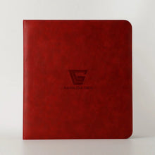 Gemloader Premium Graded Card Binder voor Slabs [28 slots – 2x2 indeling] Rood