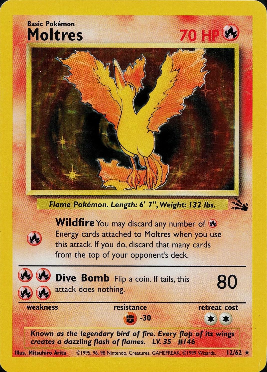 Moltres - Fossil - 12/62