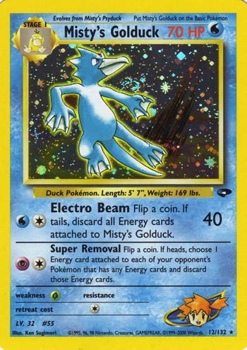 Misty's Golduck - Gym Challenge - 12/132