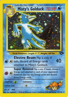 Misty's Golduck - Gym Challenge - 12/132
