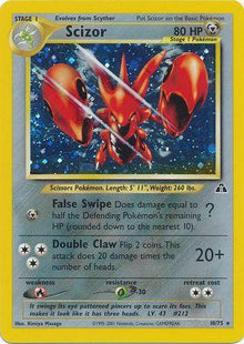 Scizor - Neo Discovery - 10/75