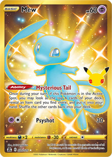 Mew ex - Celebrations - 025/025