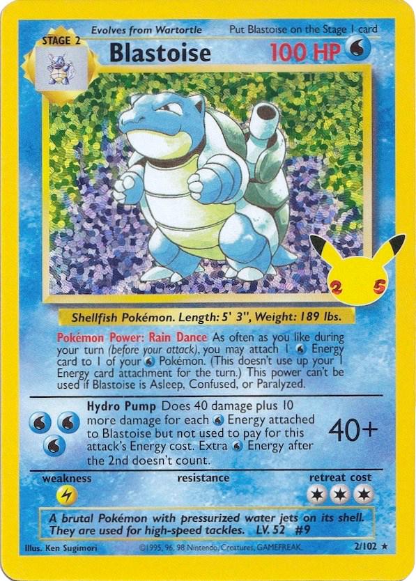 Blastoise - Celebrations - 2/102