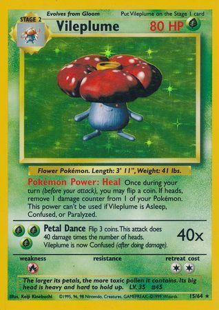 Vileplume (error card) - Jungle - 15/64 (EXC)