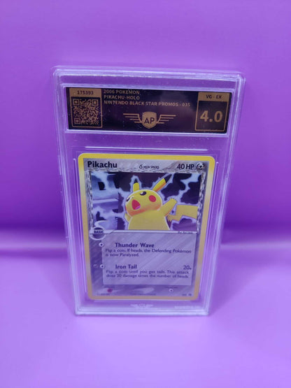 Singles Black Star PromoPikachu0035AP Grading 4.0