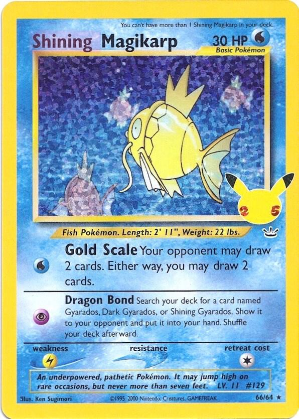 Shining Magikarp - Celebrations - 66/64