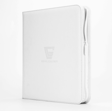 Gemloader Premium 3X4 Traditional Sleeved Collector's Binder (480 Pockets) - White