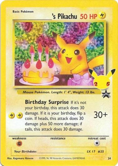 _____'s Pikachu - Celebrations - 24