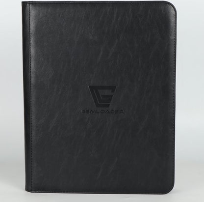 Gemloader Premium 3”X4” Toploader Binder (216 Pockets) - Zwart