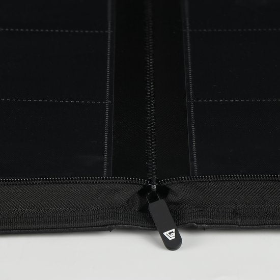 Gemloader Premium 3”X4” Toploader Binder (216 Pockets) - Zwart