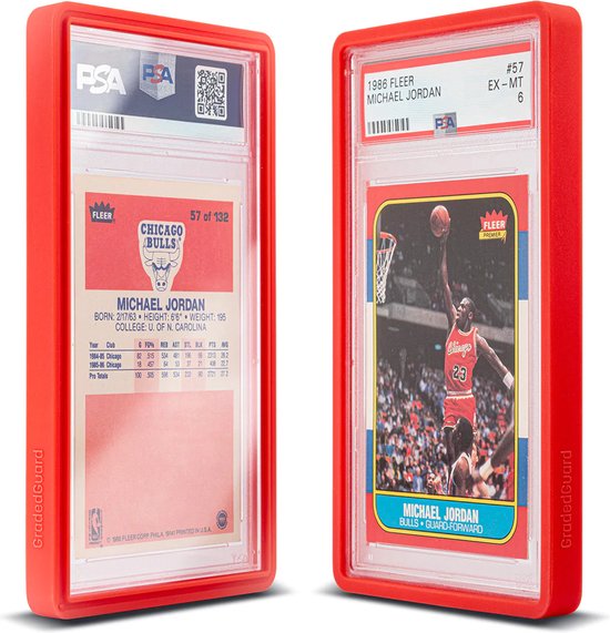 Accessoires GradedGuard Slab Protector - PSA:De GradedGuard cases bieden uw slabs valbescherming en hebben impactbestendige hoeken. De hoogwaardige TPU & PC TPU materialen en de opgeheven randen beschermen jouw geliefde slabs in de meest lastige situaties