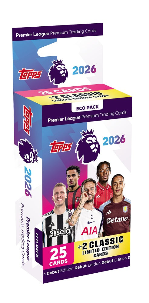 Premier League 2025/26 Trading Cards Eco Pack