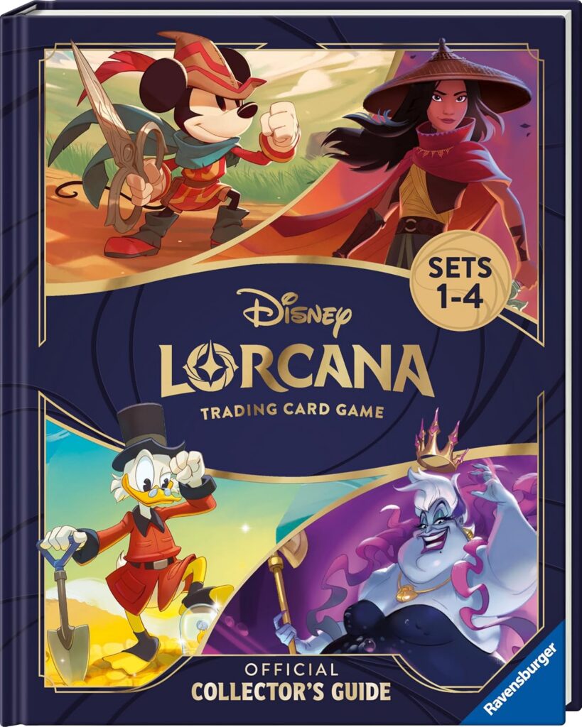 Disney Lorcana Guide officiel du collectionneur : Sets 1-4 (Anglais)