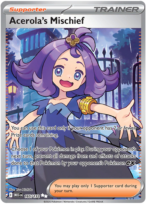 Acerola's Mischief - Mega Evolution - 165/132