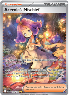 Acerola's Mischief - Mega Evolution - 183/132