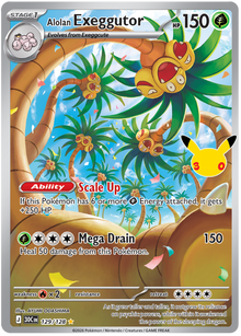 Exeggutor d’Alola - Célébration du 30e - 129/128