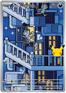 Alolan Meowth - 30th Celebration - 139/128