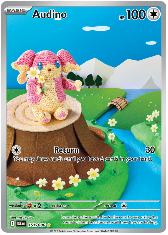 Audino - Black Bolt - 151/086