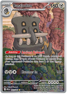 Bastiodon - Noir profond - 093/084