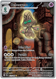 Beheeyem - Black Bolt - 121/086