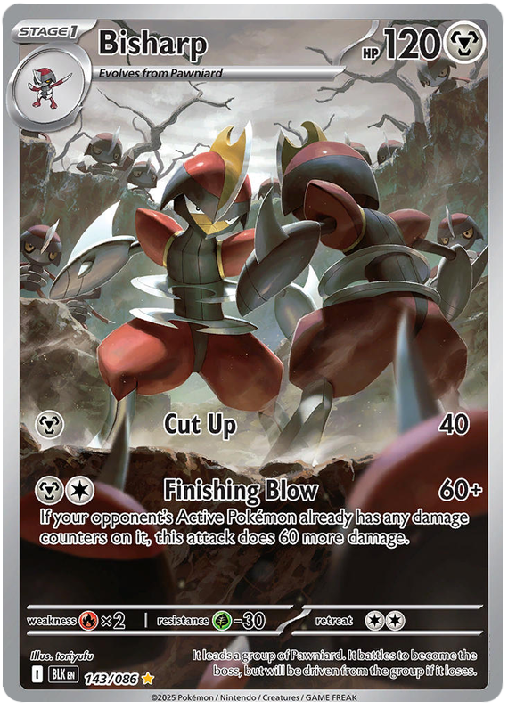 Bisharp - Black Bolt - 143/086