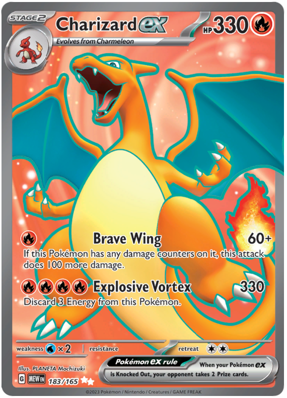 Charizard ex - Scarlet & Violet 151 - 183/165