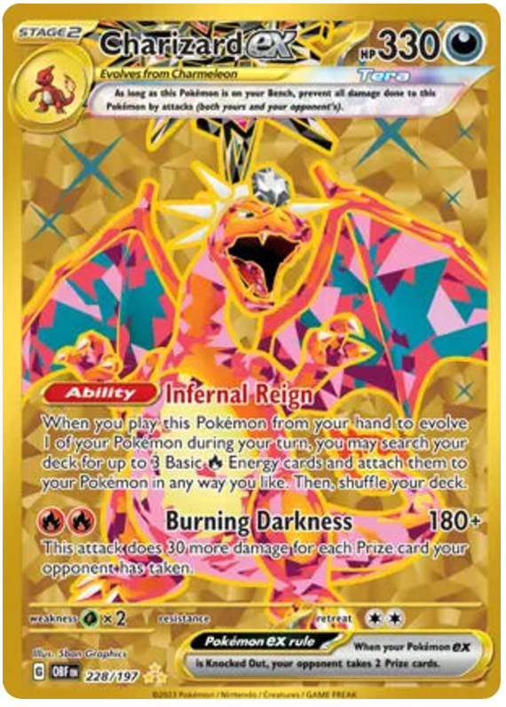 Charizard ex - Obsidian Flames - 228/197