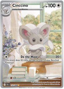 Cinccino - Black Bolt - 153/086