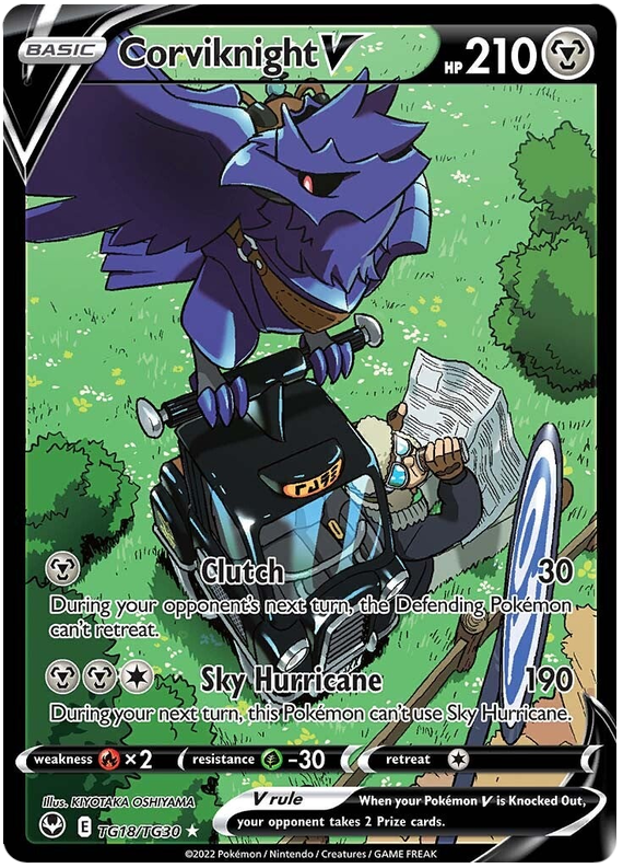 Corviknight V - Tempête Argentée - TG18/TG30